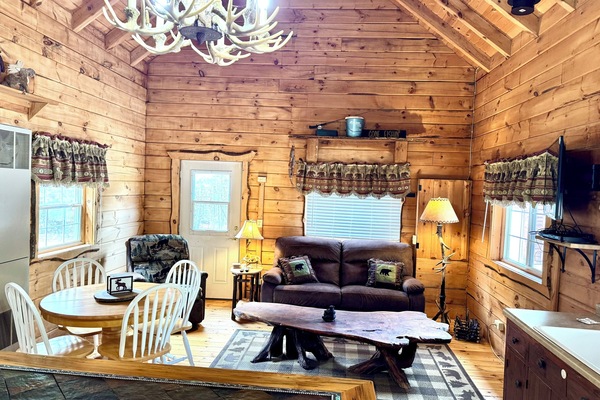 Een smart-tv, een dvd-speler en boeken