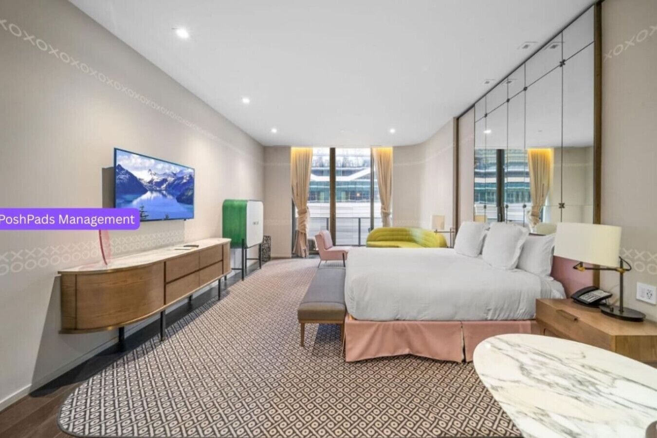 1 bedroom, desk, iron/ironing board, WiFi
