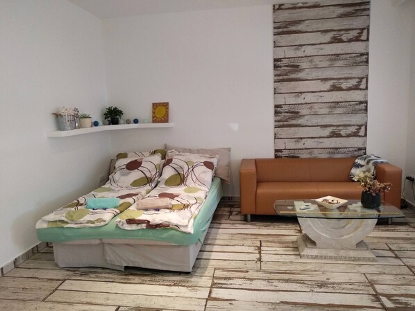 Departamento, 1 habitación, para fumadores | Área de sala de estar