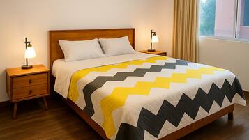 2 bedrooms, free WiFi, bed sheets, wheelchair access