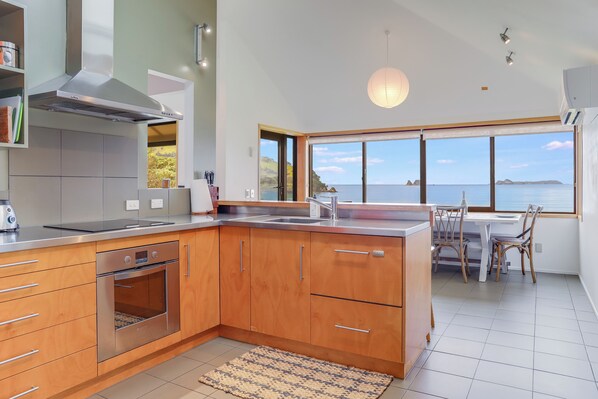 Microwave, oven, stovetop