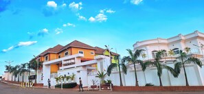 Fassade der Unterkunft