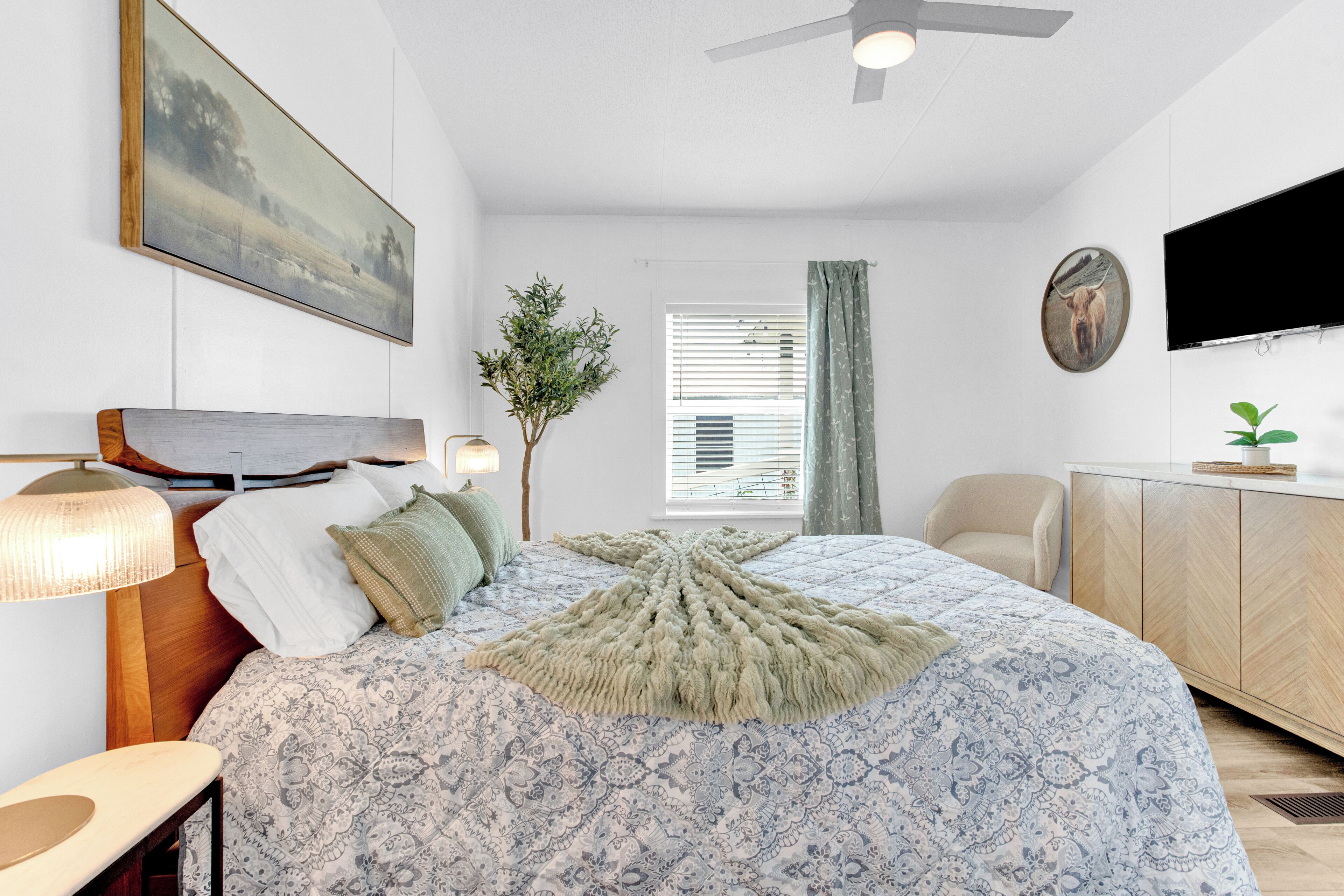 2 chambres, bureau, lit parapluie, Wi-Fi gratuit