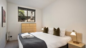 1 bedroom, iron/ironing board, Internet, bed sheets