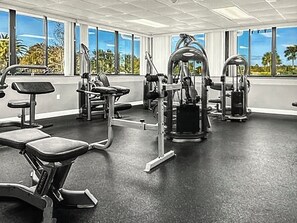 Fitness facility - 1st floor at Ventura! pools, hot tub, golf, tennis, restaurant, fitness center (Orlando)