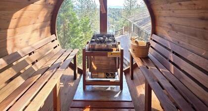 Stunning Lakeview Yosemite Private House with Panaromic Suna & Seasonal Hot Spa
