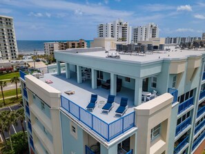 Appart'hôtel, plusieurs lits (Oceanwalk 1-605) | Terrasse/Patio