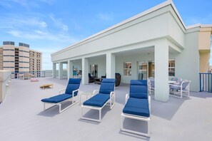 Condo, Multiple Beds (Oceanwalk 1-605) | Terrace/patio - Oceanwalk 1-605 (New Smyrna Beach)