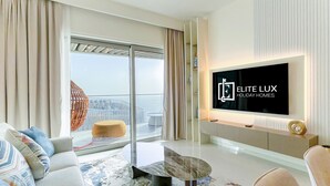 Apartment - Elite LUX Holiday Homes - Beachfront 1BR Oasis Stunning Views By Elie Saab (Dubai)