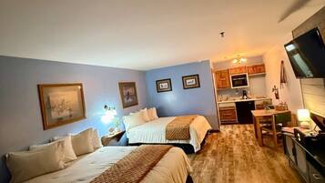 Chambre Deluxe, coin cuisine | Coin séjour