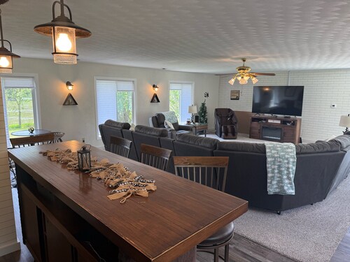 Country Home on the river.