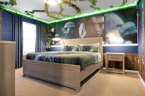 5 bedrooms, iron/ironing board, travel crib, free WiFi