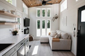 Interior - Shadow’s Hideaway - Tiny Home w/ Fire Pit + Views (Cleveland)