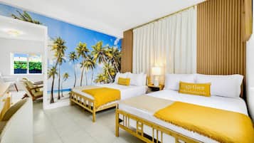 2 bedrooms, desk, iron/ironing board, free WiFi