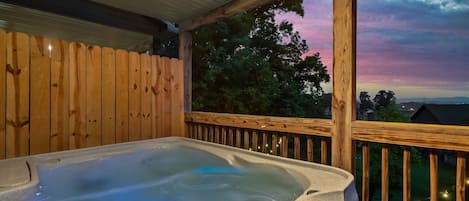 Bain à remous extérieur