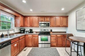 Fridge, microwave, oven, stovetop - Smoky Playhouse! 10 bedroom Townhome | Sleeps 28 (Sevierville)