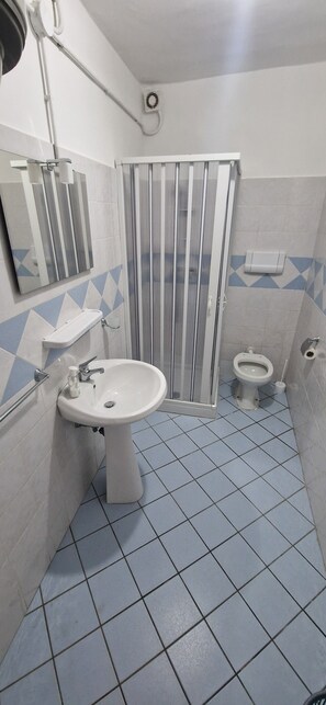 Hair dryer, bidet, toilet paper