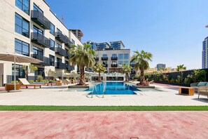 Pool - 234 Beverly Residence | Studio (Dubai)