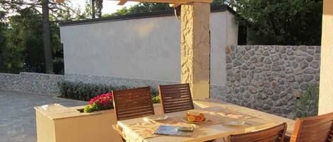 Restauration en plein air