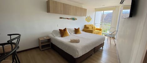 1 sovrum, strykjärn/strykbräda, wi-fi och sängkläder