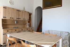 Dining - SE173 - Montemarciano, three-room apartment with attic facing the sea (Montemarciano)