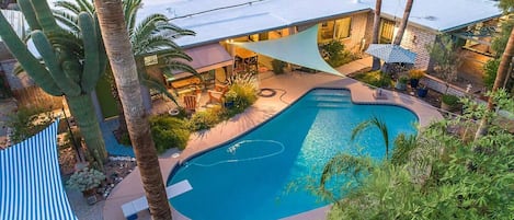 Außenpool, beheizter Pool