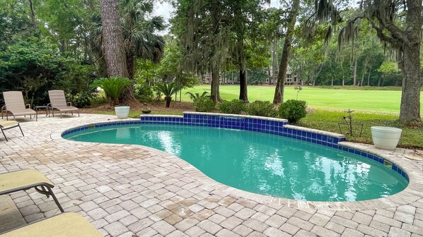 Ferienhaus, Mehrere Betten, Poolzugang, Poolblick (16 Spanish Moss) | Ausblick vom Zimmer