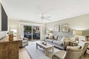 Villa, Multiple Beds, Patio, Garden View (965 Cutter Court) | Living area | 42-inch flat-screen TV with digital channels
