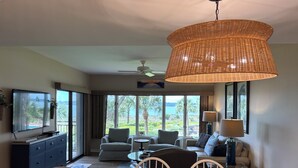 Villa, Multiple Beds, Kitchen (1852 Beachside Tennis) | Living area | 42-inch flat-screen TV with digital channels - 1852 Beachside Tennis at The Sea Pines Resort (Hilton Head Island)