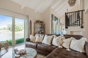 Villa, Multiple Beds, Patio (1605 Port Villas) | Living area | 42-inch flat-screen TV with digital channels