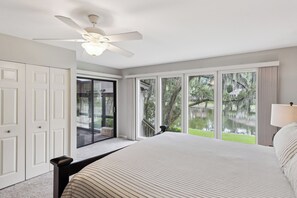 3 bedrooms, individually decorated, individually furnished, bed sheets - 2634 Calibogue Club at The Sea Pines Resort (Hilton Head Island)