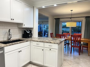 Villa, Multiple Beds, Patio, Garden View (2251 Heritage Villas) | Private kitchen | Fridge, microwave, oven, stovetop