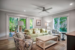 Villa, Multiple Beds, Kitchen, Garden View (805 Clipper Court) | Living area | 42-inch flat-screen TV with digital channels