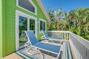 Terrace/patio - Private Pool - Fern Cottage by SeaBreeze Vacation (Anna Maria)