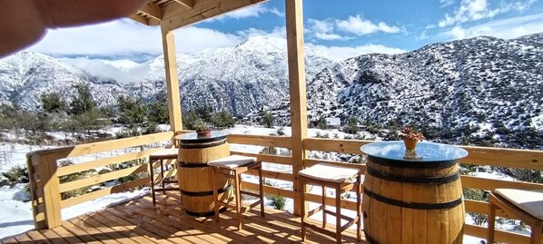 Entrée de l’hébergement