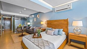 Comfort-Apartment, 2 Queen-Betten, Balkon, Strandblick
