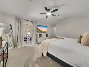 3 habitaciones, escritorio, tabla de planchar con plancha y wifi gratis 