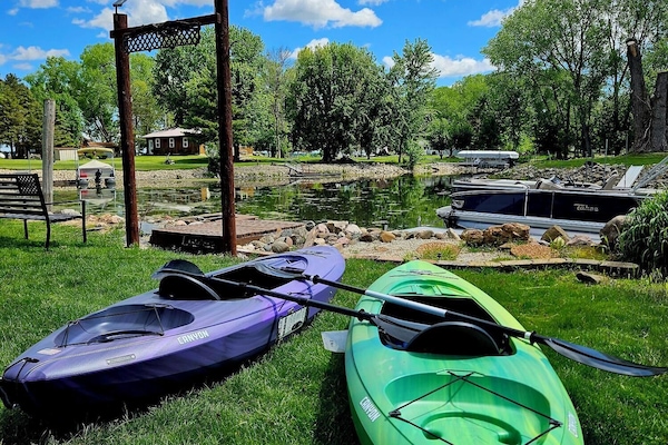 Complimentary Kayaks for your enjoyment