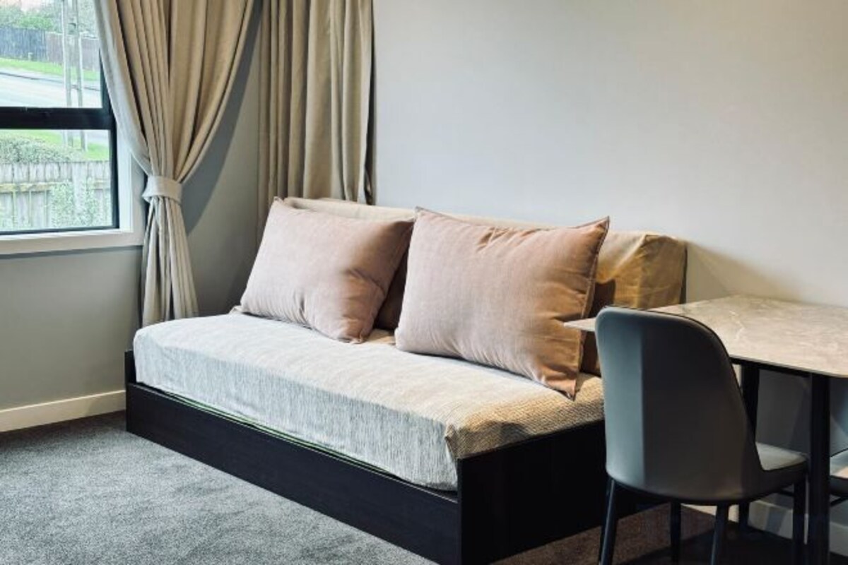 Living area | 50-inch LED TV with digital channels