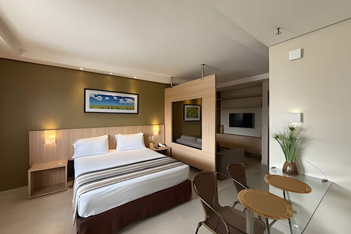 Premium suite | 1 slaapkamer, een laptopwerkplek, gratis wifi