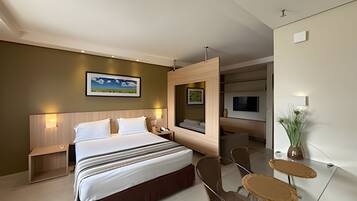 Premium suite | 1 slaapkamer, een laptopwerkplek, gratis wifi