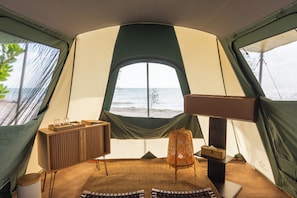 Superior Tent, Sea View, Oceanfront | Free WiFi, bed sheets