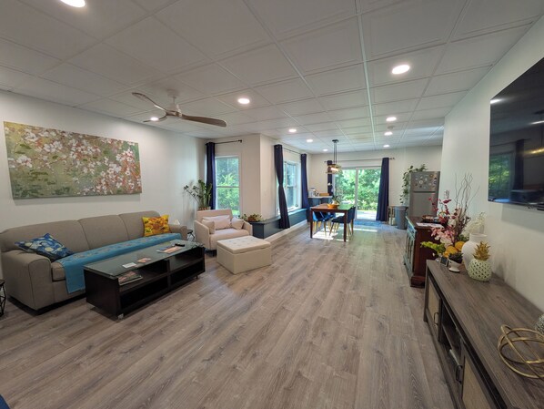 Smart TV - Spacious and peaceful garden apartment in quiet Nashua neighborhood with WiFi (Nashua)