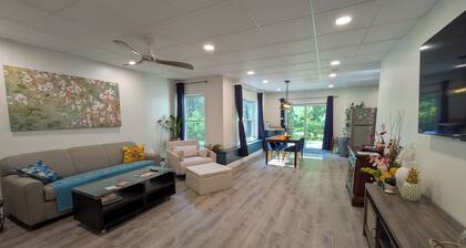 Spacious and peaceful garden apartment in quiet Nashua neighborhood with WiFi