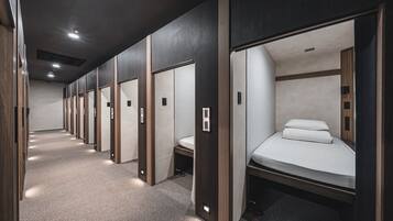 In-room safe, blackout drapes, soundproofing