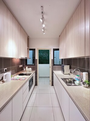 Microwave, oven, stovetop