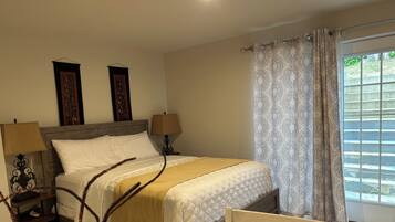 1 chambre, fer et planche Ă repasser, Wi-Fi, draps fournis