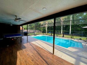 Außenpool, beheizter Pool