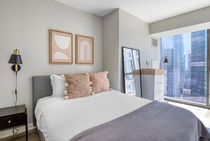 1 bedroom, iron/ironing board, WiFi, bed sheets - Blueground | Chicago Loop, pool, nr Millennium Park (Chicago)