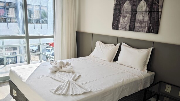 Apartemen, 1 Tempat Tidur Queen, Bebas Asap Rokok | 1 kamar tidur, Wi-Fi gratis, dan seprai linen